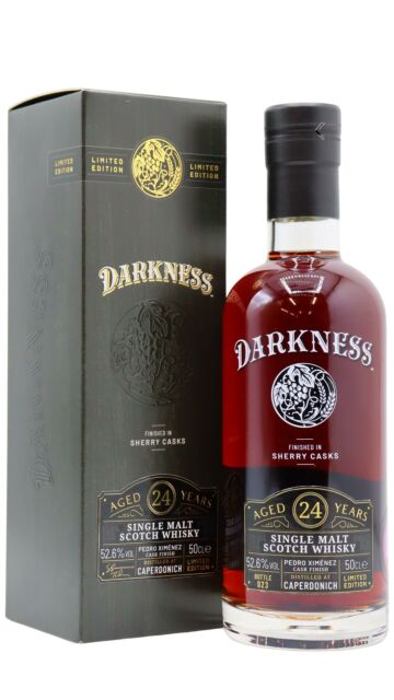 Caperdonich (silent) - Darkness - Pedro Ximenez Cask Finish Single Malt Scotch 1997 24 year old Whisky