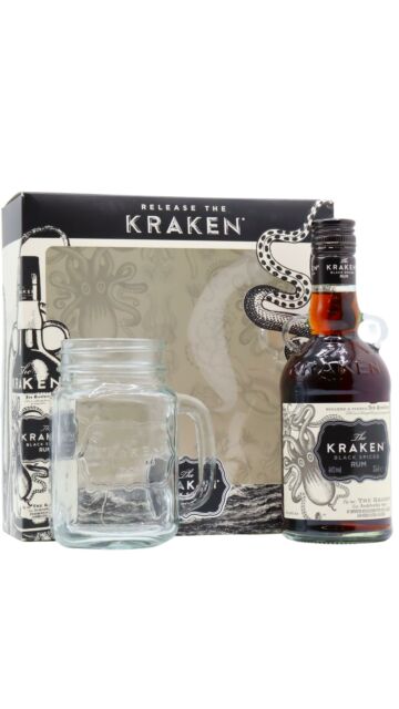 Kraken - Spiced Rum Mason Jar Gift Pack