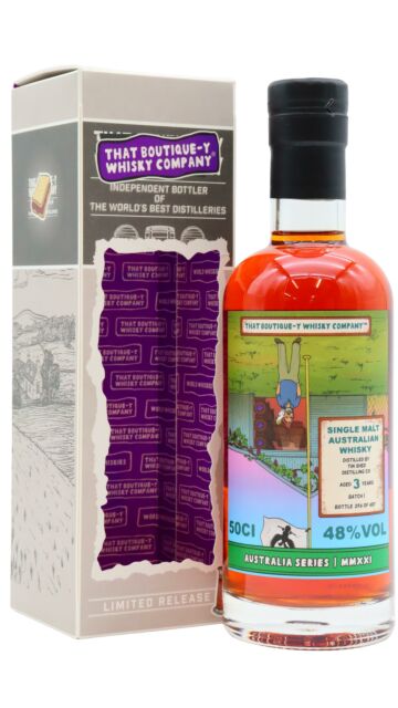 Tin Shed - That Boutique-Y Whisky Company Batch #1 Single Malt Australian 3 year old Whisky