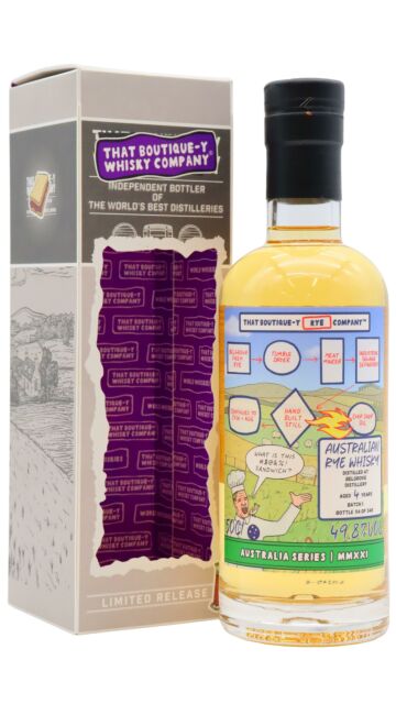 Belgrove - That Boutique-Y Company Batch #1 Australian Rye 4 year old Whisky