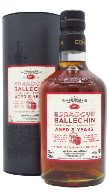 Ballechin - Double Malt Double Cask Single Malt Scotch 8 year old Whisky