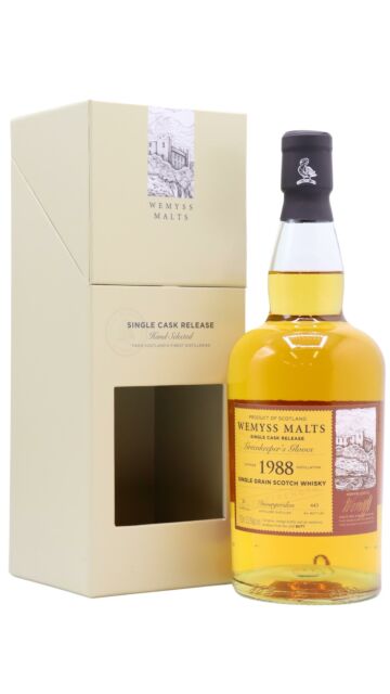Invergordon - Wemyss Malts - Greenkeepers Gloves Single Cask 1988 31 year old Whisky
