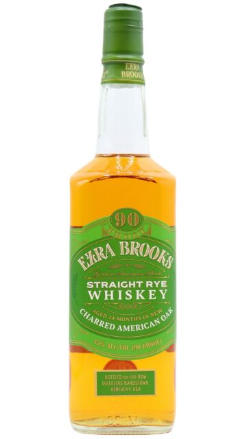 Ezra Brooks - Straight Rye 90 Proof Whiskey