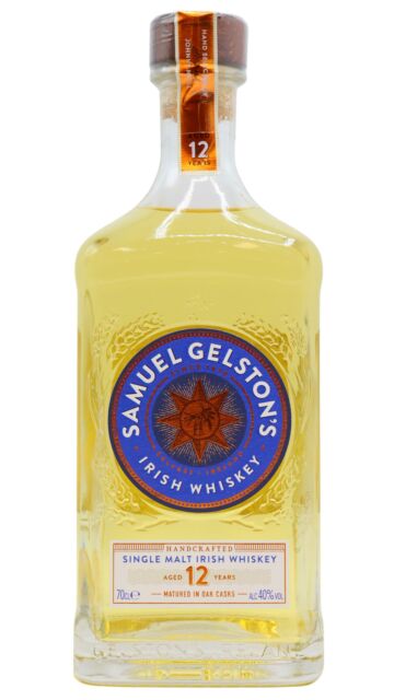 Samuel Gelston's - Single Malt Irish 12 year old Whiskey