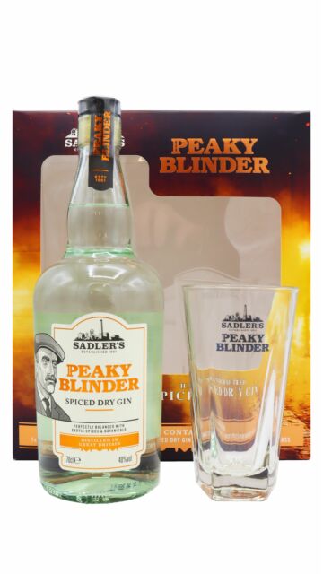 Peaky Blinder - Spiced Dry Gin Glass Pack