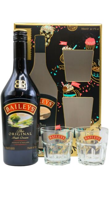 Baileys - Original Irish Cream Liqueur Glass Pack