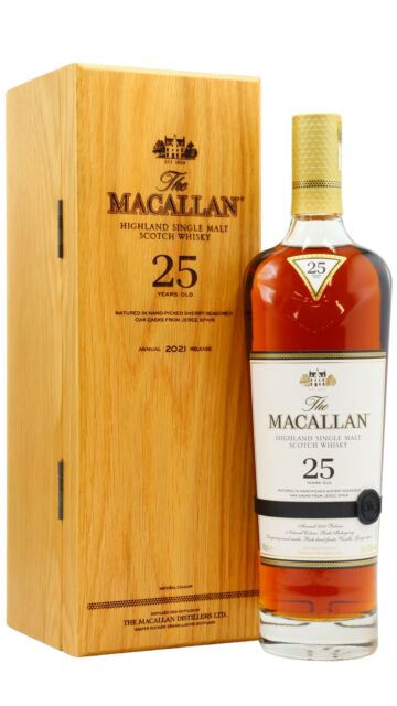 The Macallan - Sherry Oak Highland Single Malt Scotch 25 year old Whisky