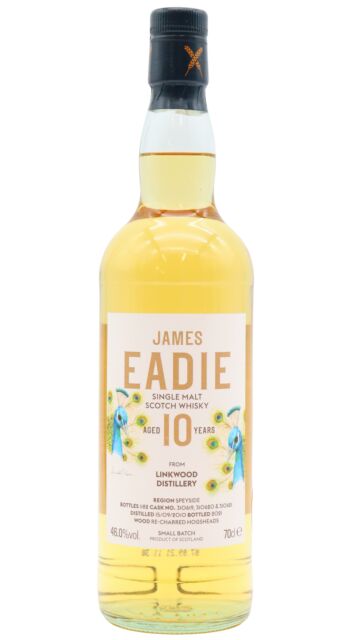 Linkwood - James Eadie Small Batch Release Single Malt Scotch 2010 10 year old Whisky