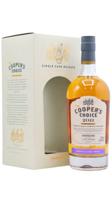 Ardmore - Cooper's Choice -  Single Marsala Cask #9405 2011 10 year old Whisky