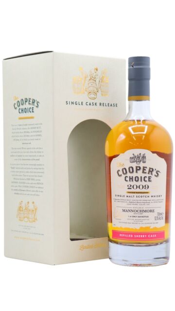 Mannochmore - Cooper's Choice - Single Sherry Cask #1446 2009 12 year old Whisky