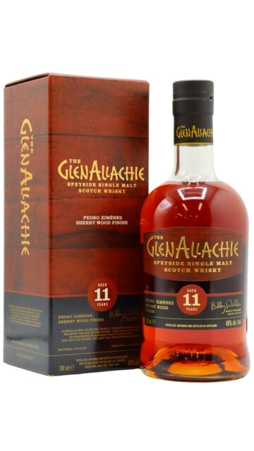 GlenAllachie - PX Wood Finished Single Malt Scotch 2010 11 year old Whisky