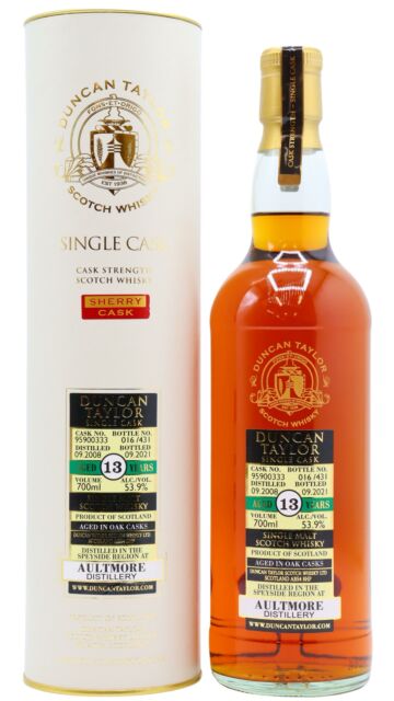 Aultmore - Single Sherry Cask #95900333 2008 13 year old Whisky