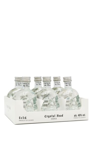 Crystal Head - Original Vodka Miniatures (6 x 5cl) (Dan Aykroyd)