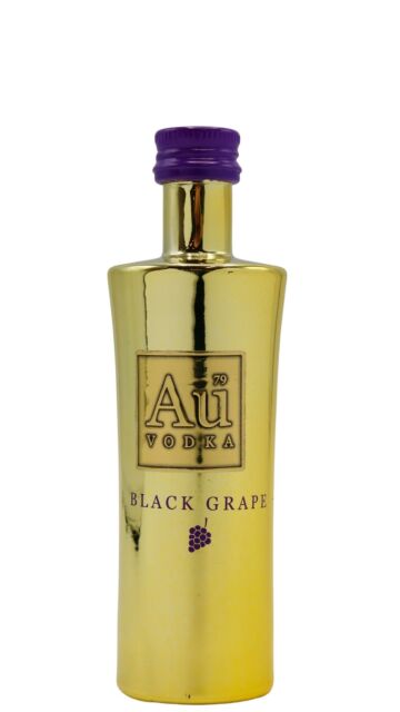 Au - Black Grape Vodka Miniature