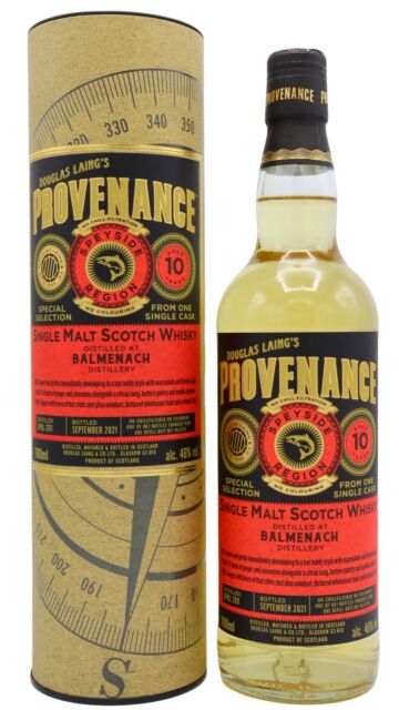 Balmenach - Douglas Laing Provenance Single Cask #15276 2011 10 year old Whisky