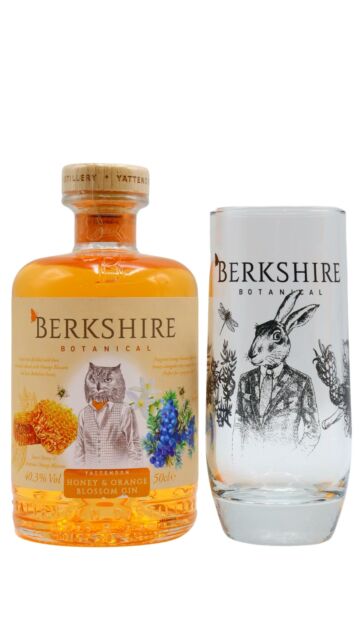 Berkshire - Honey & Orange Blossom Gin (Includes Branded Glass)