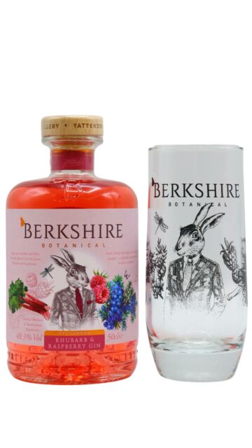 Berkshire - Rhubarb & Raspberry Gin (Includes Branded Glass)