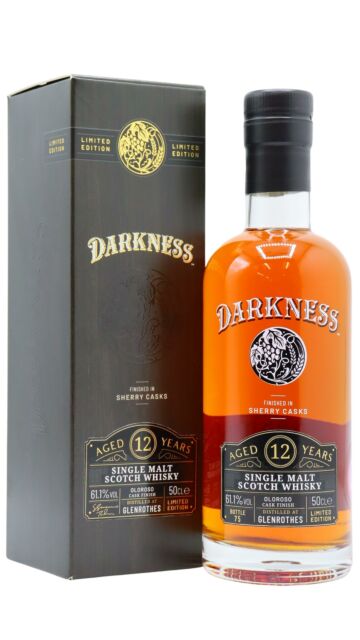 Glenrothes - Darkness - Oloroso Sherry Cask Finish Single Malt Scotch 12 year old Whisky