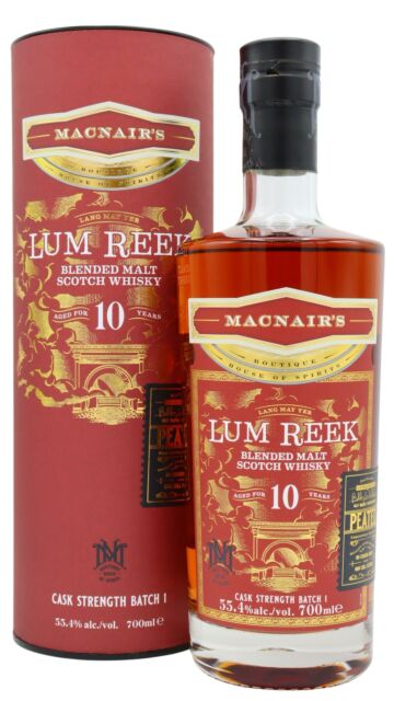 MacNairs - Lum Reek - Cask Strength Batch #1 2011 10 year old Whisky