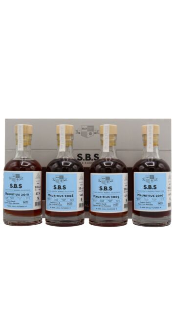 SBS (Single Barrel Selection) - Experimental Cask Series - Mauritius Rum (4 x 20cl)