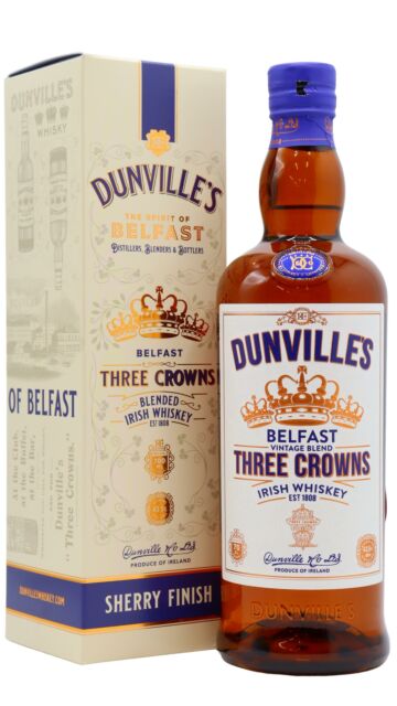 Dunvilles - Three Crowns Sherry Cask Irish Whiskey