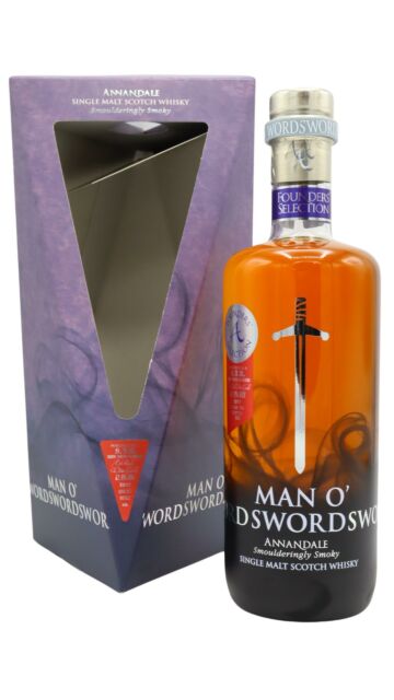 Annandale - Man O' Sword Founder's Selection - Single Cask #355 2017 3 year old Whisky