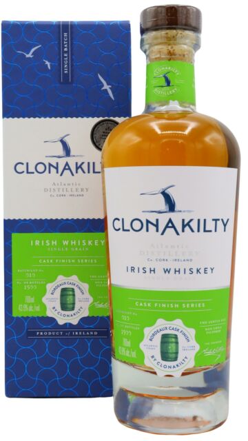 Clonakilty - Single Grain Bordeaux Cask Irish Whiskey