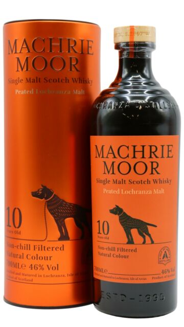 Arran - Machrie Moor Batch #1 - Peated Lochranza Single Malt Scotch 10 year old Whisky