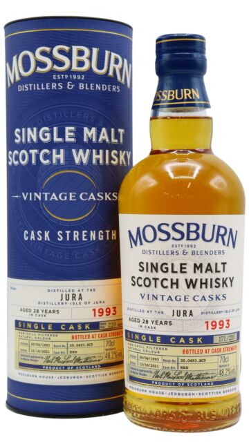 Jura - Mossburn Vintage Casks Single Cask 1993 28 year old Whisky