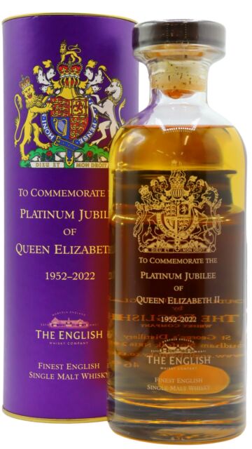 The English - Queen Elizabeth II Platinum Jubilee - Commemorative Single Malt Whisky