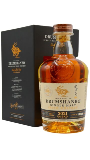 The Shed Distillery - Drumshanbo Galanta Single Malt Irish 2014 7 year old Whiskey