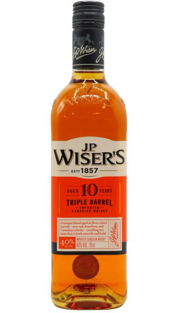 ウイスキー OLD  CANADIAN WHISKY JP Wiser's - Oldest Canadian 18 year old Whisky (1950's