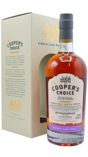 Bunnahabhain - Cooper's Choice - Sultanas & Cigar Smoke Single Marsala Cask #159 Whisky
