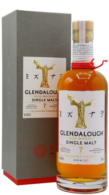 Glendalough - Mizunara Finish Single Malt Irish 7 year old Whiskey