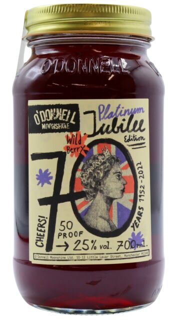 O'Donnell - Limited Edition Platinum Jubilee - Wild Berry Moonshine