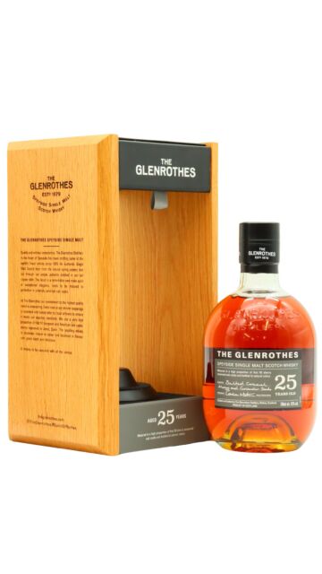 Glenrothes - Speyside Single Malt Scotch 25 year old Whisky (Old Bottling)
