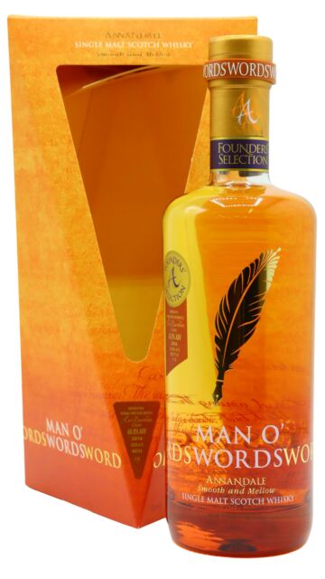 Annandale - Man O' Words Founder's Selection - Single Cask #613 2016 5 year old Whisky