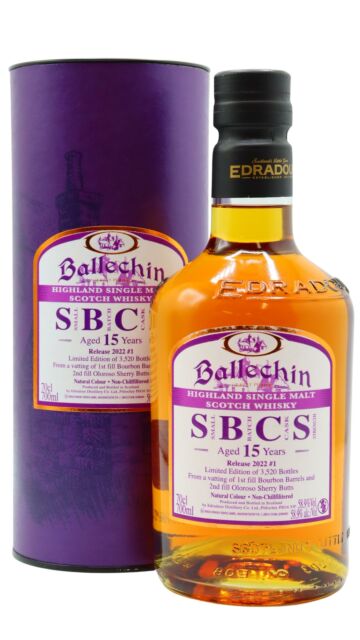 Ballechin - Small Batch Cask Strength 2022 Release Single Malt Scotch 15 year old Whisky