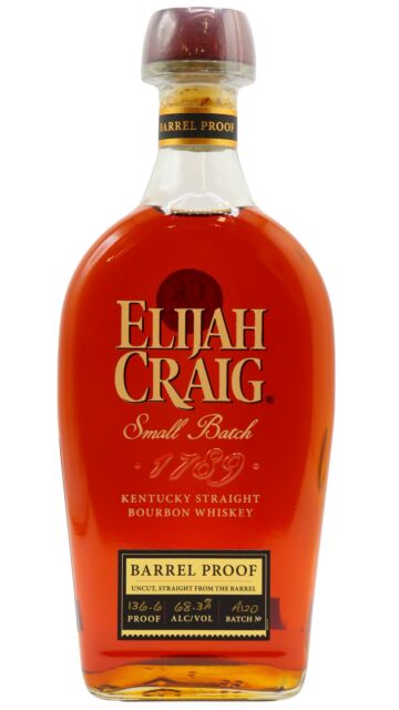 Elijah Craig - Barrel Proof Batch A120 Kentucky Straight Bourbon 12 year old Whiskey