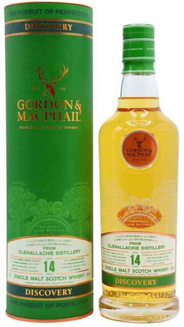 GlenAllachie - Gordon & MacPhail Discovery Single Malt Scotch 14 year old Whisky