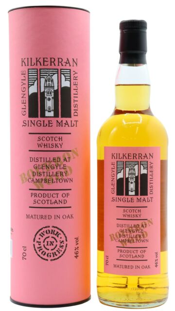 KILKERRAN SHERRY WOOD キルケラン ワークインプログレス6 Kilkerran - Work In Progress 6 - Sherry Wood Single Malt Scotch