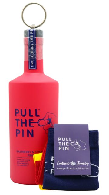 Pull The Pin - Raspberry & Strawberry Pink Rum (Includes Socks)
