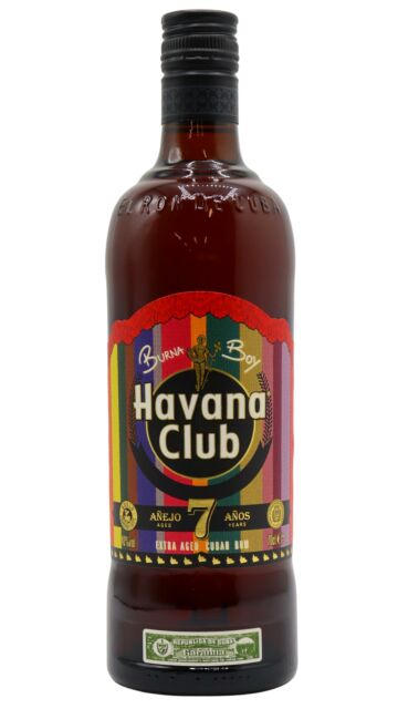 Havana Club - Burna Boy Limited Edition Anejo 7 year old Rum