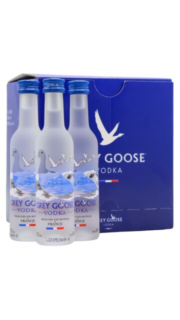 Grey Goose - French Vodka Miniatures (12 x 5cl)