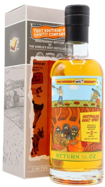 Riverbourne - That Boutique-y Whisky Company Batch #2 Australian Malt 2 year old Spirit