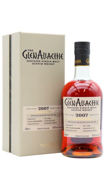 GlenAllachie - Single Oloroso Sherry Cask #800179 2007 15 year old Whisky