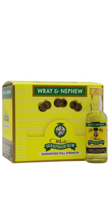 Wray & Nephew - White Overproof Rum Miniatures (12 x 5cl)