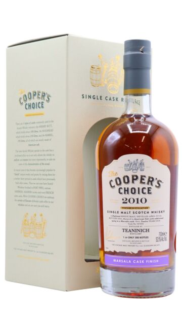 Teaninich - Cooper's Choice - Single Marsala Cask #707333 2010 12 year old Whisky