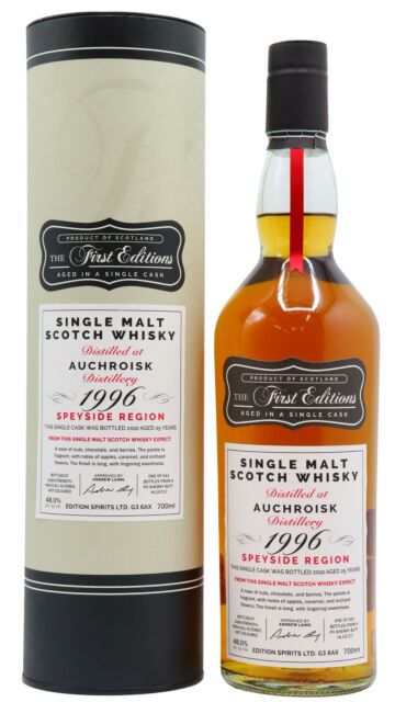 Auchroisk - The First Editions Single Sherry Cask #19727 1996 25 year old Whisky