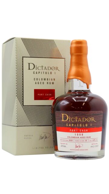 Dictador - Capitulo  - Colombian Port Cask 1998 22 year old Rum